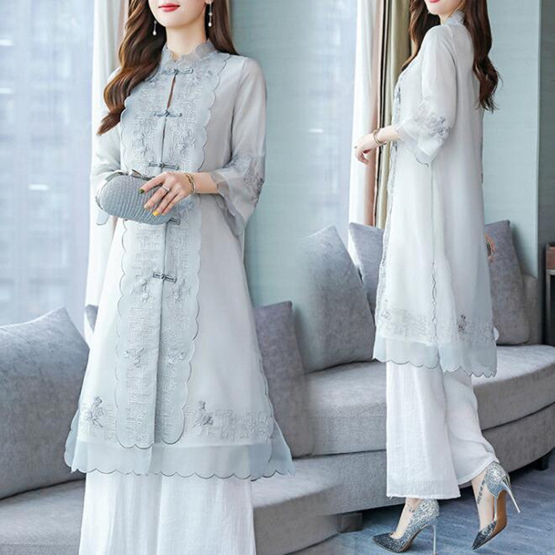 Guest Dressed-Mother of the Bride/Groom 2 Piece Pant Suit