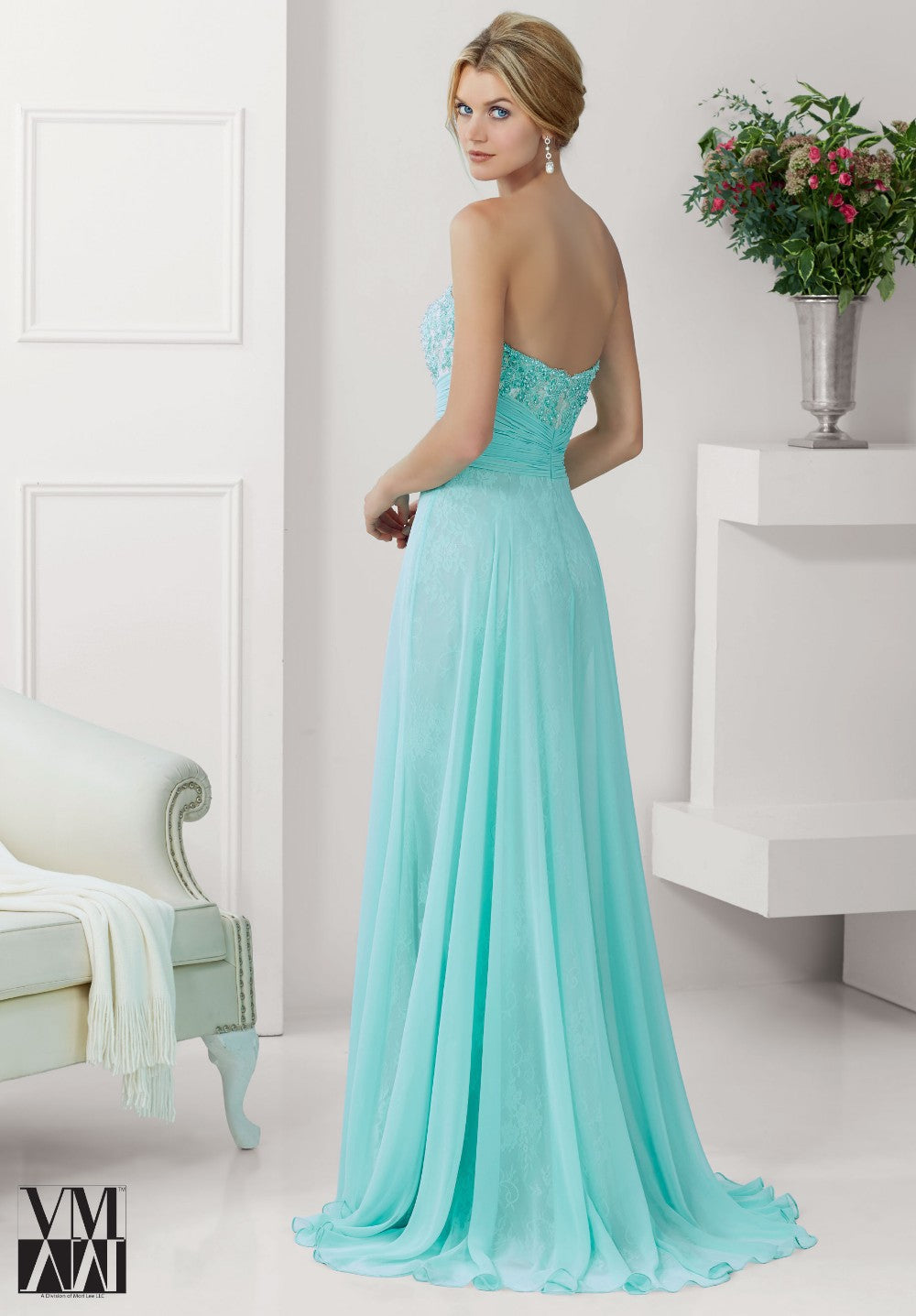 Guest Dressed-Mother Of The Bride / Groom Dress - Two Pieces With Jacket in Navy Blue and Bright Blue