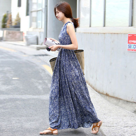 Guest Dressed-Boho Long Maternity Dresses