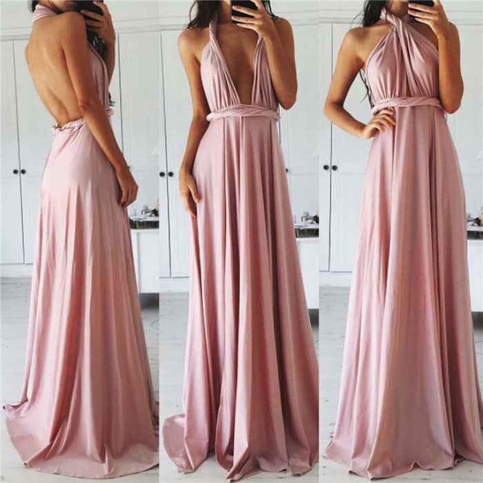 Guest Dressed-Stunning Multiway Convertible Maxi Dress