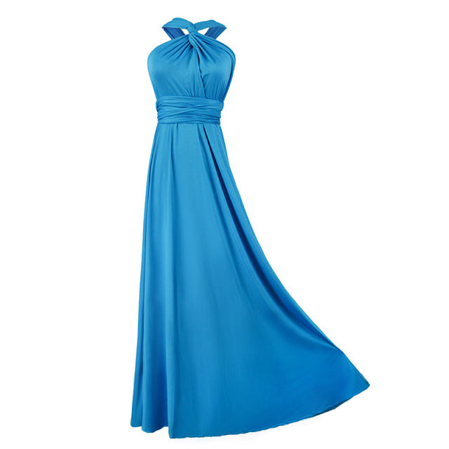 Guest Dressed-Stunning Multiway Convertible Maxi Dress