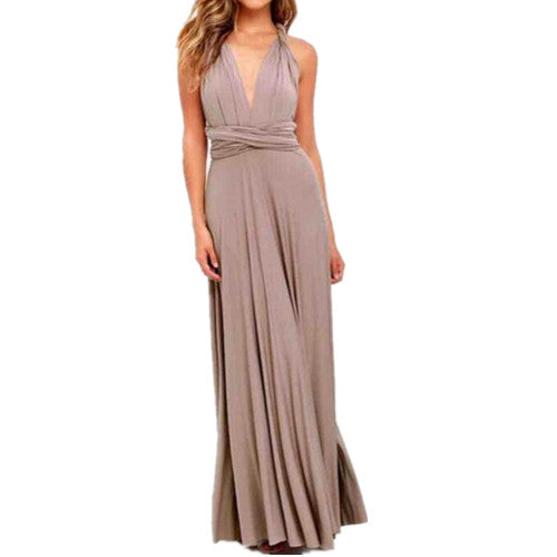 Guest Dressed-Stunning Multiway Convertible Maxi Dress