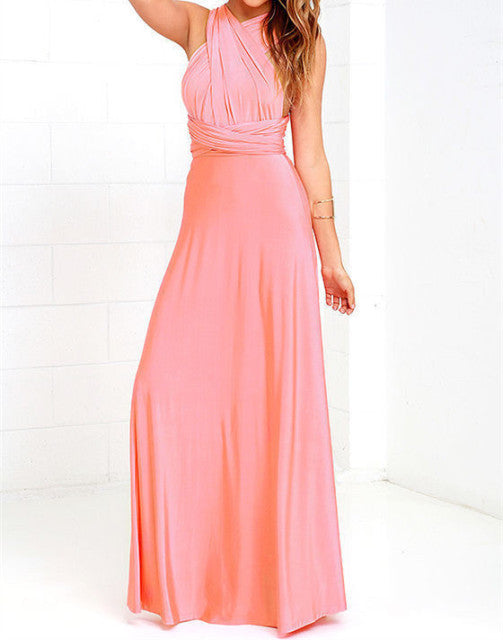 Guest Dressed-Stunning Multiway Convertible Maxi Dress
