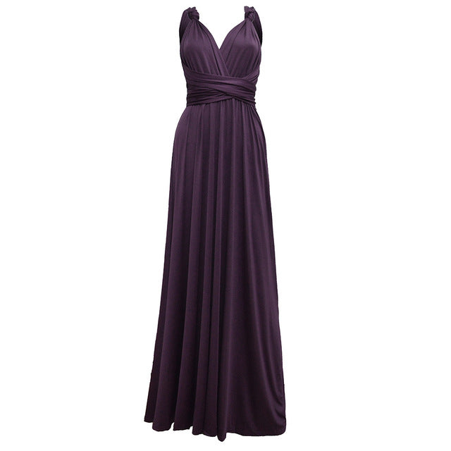 Guest Dressed-Stunning Multiway Convertible Maxi Dress