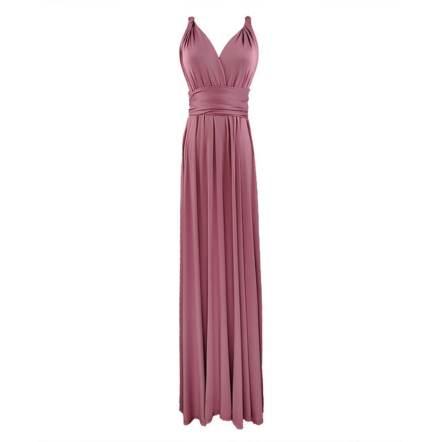 Guest Dressed-Stunning Multiway Convertible Maxi Dress