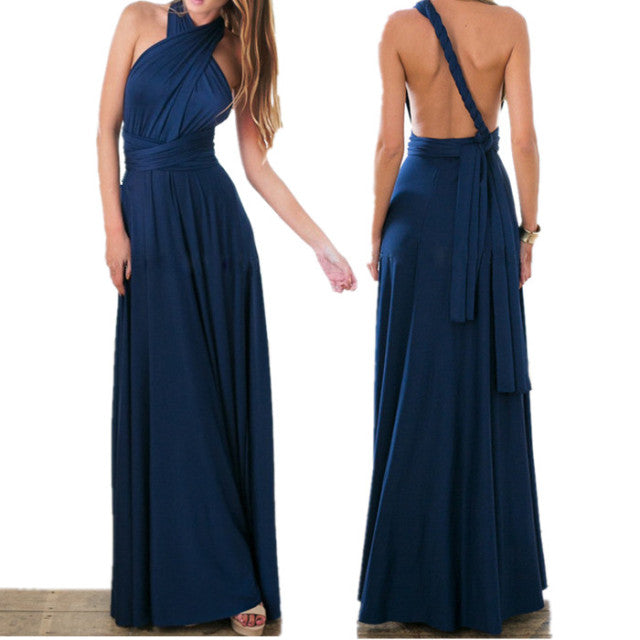 Guest Dressed-Stunning Multiway Convertible Maxi Dress