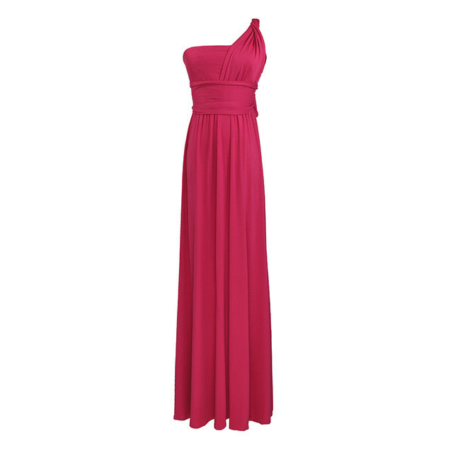 Guest Dressed-Stunning Multiway Convertible Maxi Dress