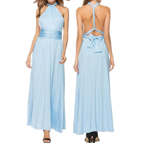 Guest Dressed-Stunning Multiway Convertible Maxi Dress