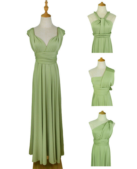 Guest Dressed-Stunning Multiway Convertible Maxi Dress