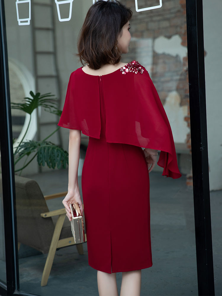 Guest Dressed-Red Mother of The Bride /Groom Dresses