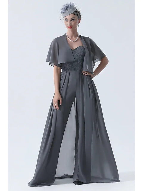 Guest Dressed-Mother Of The Bride/Groom Dresses Wedding Pantsuits