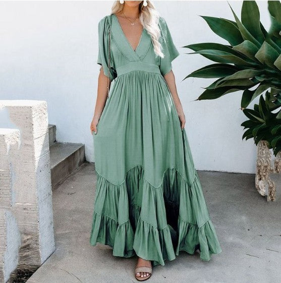 Guest Dressed-Boho Maternity Maxi Dress Guest Dressed-Boho Maternity Maxi Dress
