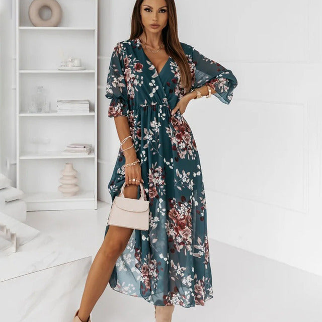 Guest Dressed-Effortless Maxi Dress with Slit